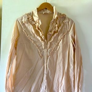 Beautiful silk Sézane Blouse - size 36.